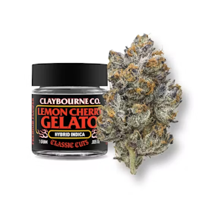 CLAYBOURNE CO. - Claybourne Co. - 3.5g Classic Cuts - Lemon Cherry Gelato