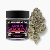CLAYBOURNE - Flower - Grape Gasolina - Classic Cuts - 3.5G
