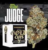 CLAYBOURNE - Flower - The Judge - Gold Cuts - 3.5G