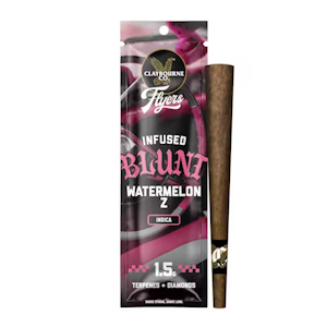 CLAYBOURNE - CLAYBOURNE - Infused Preroll - Watermelon Z - Blunt - 1.5G