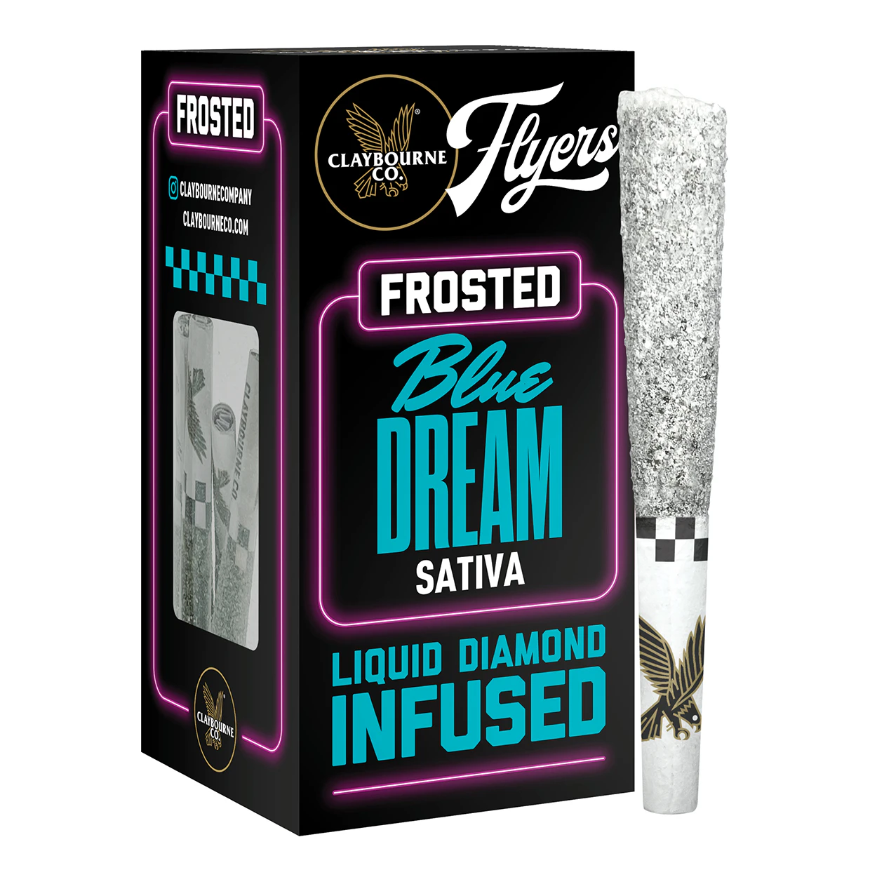 Claybourne Co. - CLAYBOURNE | BLUE DREAM - 5PK INFUSED | PREROLL | 2.5G Main Image