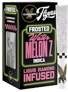 Claybourne Frosted Flyers Infused 5pk Prerolls 2.5g Watermelon Z