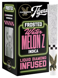 CLAYBOURNE CO. - Claybourne Frosted Flyers Infused 5pk Prerolls 2.5g Watermelon Z