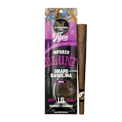 CLAYBOURNE | GRAPE GASOLINA BLUNT - INFUSED | PREROLL | 1.5G