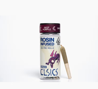 CLSICS - CLSICS - 5ct Rosin Infused Pre Rolls - Deep Purple