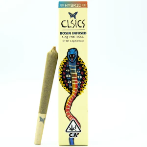 CLSICS - Rainbow Beltz 1.3g Rosin Infused Pre-Roll - Clsics