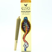 Pacific Cooler 1.3g Rosin Infused Pre-Roll - Clsics