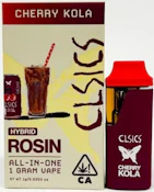 CLSICS - AIO - Cherry Kola - Live Rosin - 1G