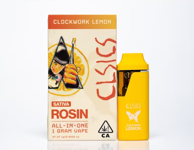 CLSICS - CLSICS - AIO - Clockwork Lemon - Live Rosin - 1G