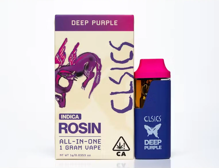 CLSICS - CLSICS - AIO - Deep Purple - Live Rosin - 1G Main Image