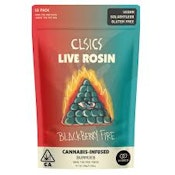 CLSICS - Blackberry Fire Rosin Gummies 100mg