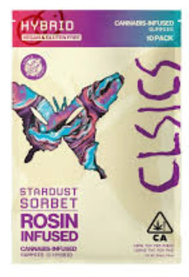 CLSICS - CLSICS - Edible - Stardust Sorbet - Live Rosin - 10PK - 100MG Main Image