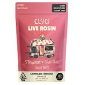 CLSICS - Strawberry Short Cake Rosin Gummies 100mg