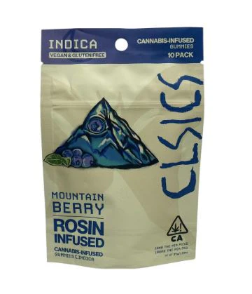 CLSICS - CLSICS Rosin 10pk Gummies Mountain Berry Main Image