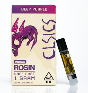 CLSICS - CLSICS Live Rosin Cart 1g Deep Purple