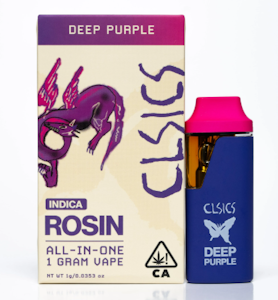 CLSICS - CLSICS Live Rosin All In One 1g Deep Purple