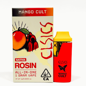 CLSICS - CLSICS Live Rosin All in One 1g Mango Cult