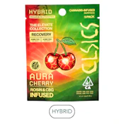 CLSICS - Aura Cherry - CBG - Live Rosin Gummies - 5pk - 100mg