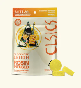 CLSICS - CLSICS Rosin 10pk Gummies Clockwork Lemon