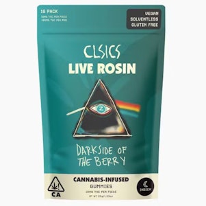 CLSICS - CLSICS: Dark Side of The Berry Live Rosin Gummies 10-Piece/100mg (I)