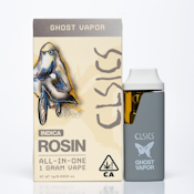 CLSICS | GHOST VAPOR ROSIN - AIO | CARTRIDGE | 1G