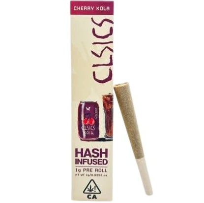 CLSICS - CLSICS Hash Infused Preroll 1g Cherry Kola Main Image
