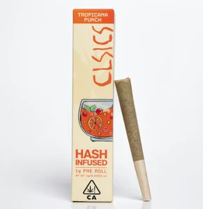 CLSICS - CLSICS Hash Infused Preroll 1g Tropicana Punch