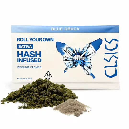 CLSICS - CLSICS Hash Infused Roll Your Own 14g Blue Crack Main Image