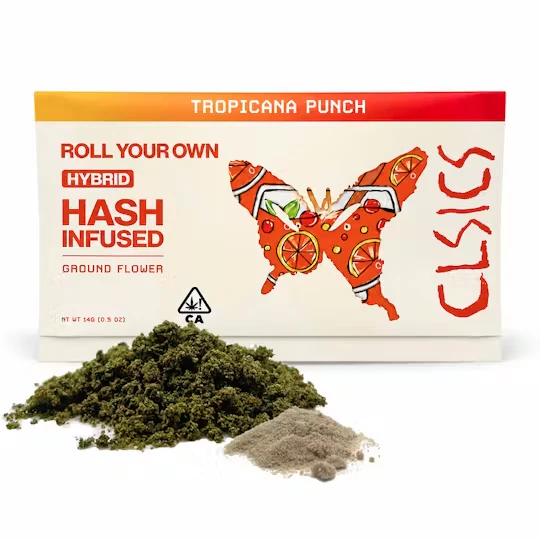 CLSICS - CLSICS Hash Infused Roll Your Own 14g Tropicana Punch Main Image