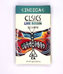 CLSICS - CLSICS Live Rosin Cart 1g Velvet Dream