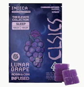 CLSICS Rosin 5pk Gummies Lunar Grape CBN