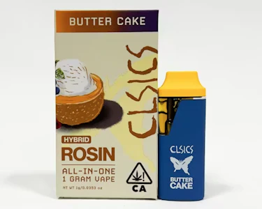CLSICS - CLSICS Live Rosin All In One 1g Butter Cake