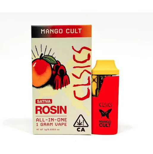 CLSICS - CLSICS Live Rosin All In One 1g Mango Cult Main Image