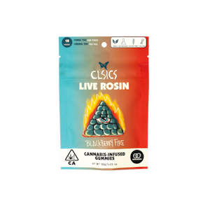 CLSICS - CLSICS I Live Rosin Gummies I Blackberry Fire