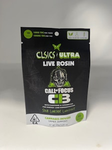 CLSICS - CLSICS I Live Rosin Gummies I Call of Focus