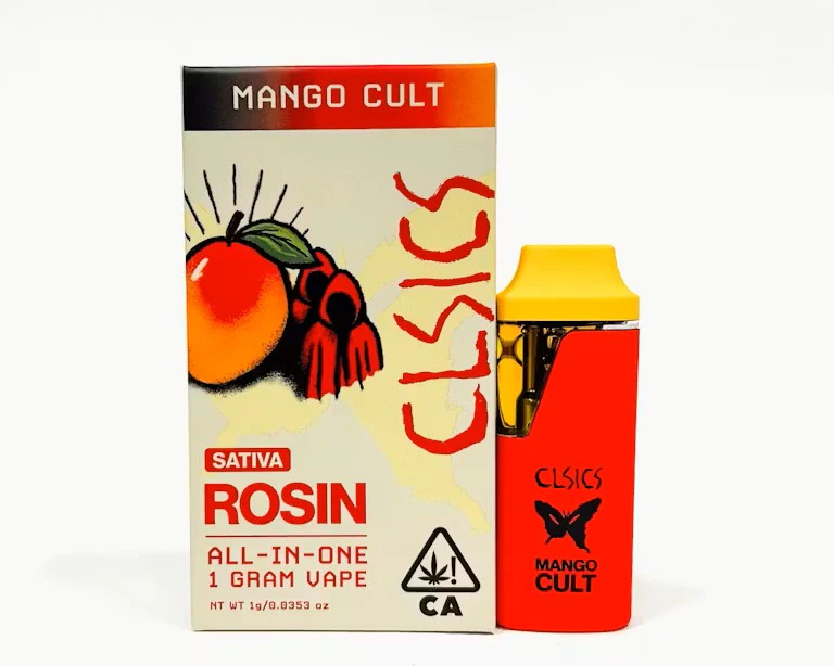 CLSICS - CLSICS - 1g Live Rosin AIO - Mango Cult Main Image