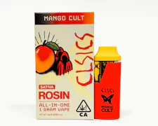 CLSICS - 1g Live Rosin AIO - Mango Cult
