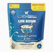 CLSICS: Midnight Cereal Killer CBN Live Rosin Gummies Party Pack 20-Piece/100mg (I)