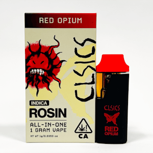 CLSICS - CLSICS - 1g Live Rosin AIO - Red Opium