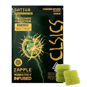CLSICS - CLSICS Rosin 5pk Gummies Zapple THCV