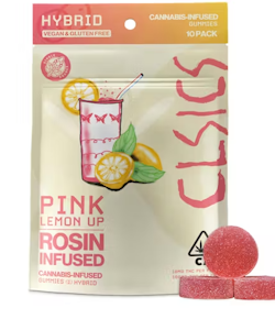 CLSICS - CLSICS Rosin 10pk Gummies Pink Lemon Up