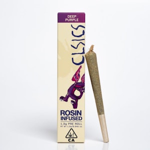 CLSICS - CLSICS Rosin Infused Preroll 1.3g Deep Purple
