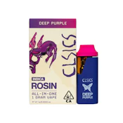 CLSICS - Disposable - Deep Purple Live Rosin - 1g