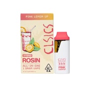 PINK LEMON UP LIVE ROSIN ALL IN ONE DISPOSABLE 1G - CLSICS