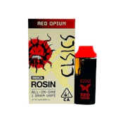 RED OPIUM LIVE ROSIN ALL IN ONE DISPOSABLE 1G - CLSICS