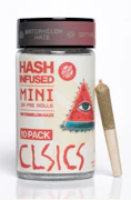 CLSICS: Watermelon Haze Hash Infused .3g Pre-Roll 10-Pack/3g (S)