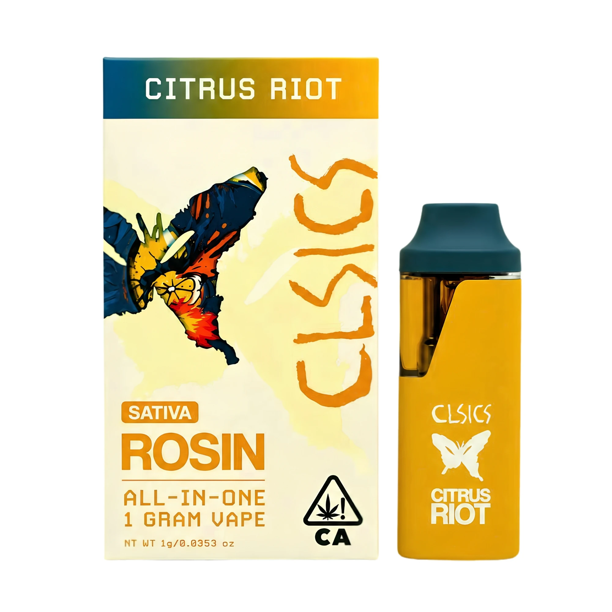 CLSICS - CLSICS | Citrus Riot | Live Rosin All In One | [1g] | Sativa Main Image