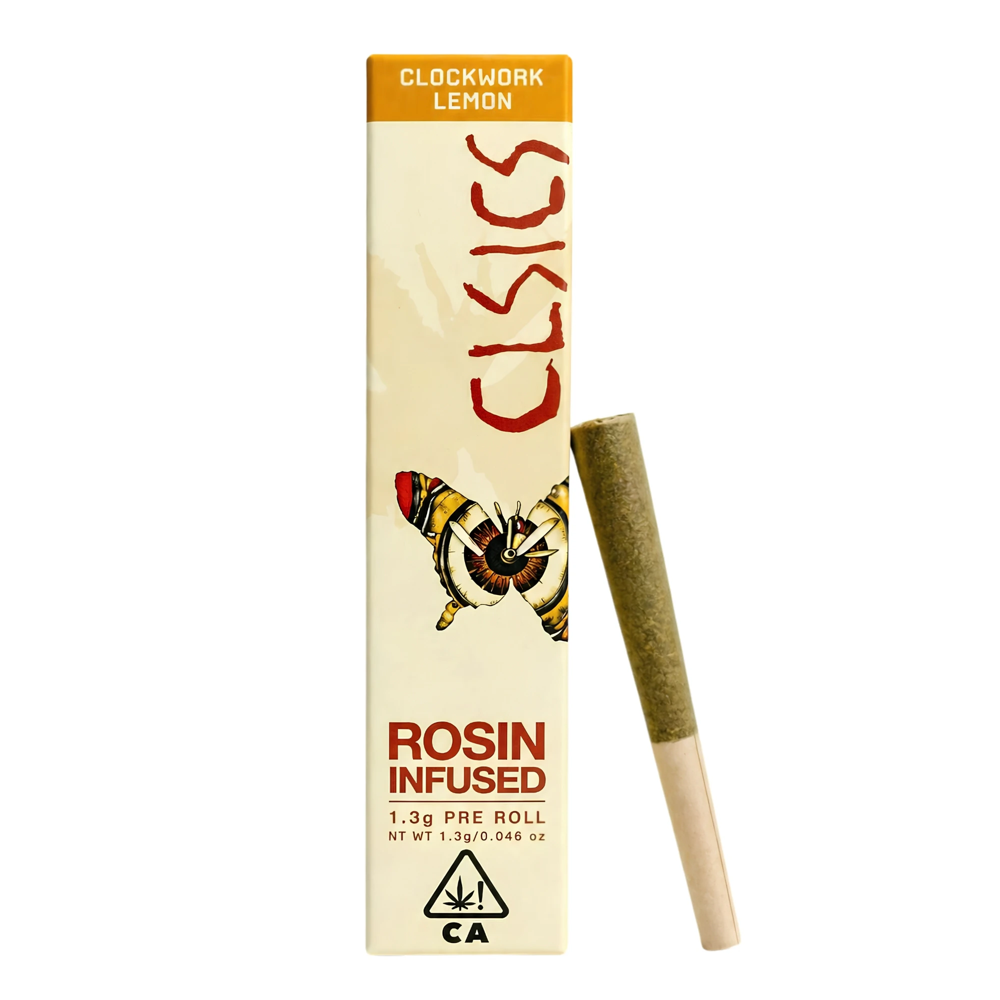 CLSICS - CLSICS | Clockwork Lemon | Rosin Infused Pre-Roll | [1.3g] | Sativa Main Image