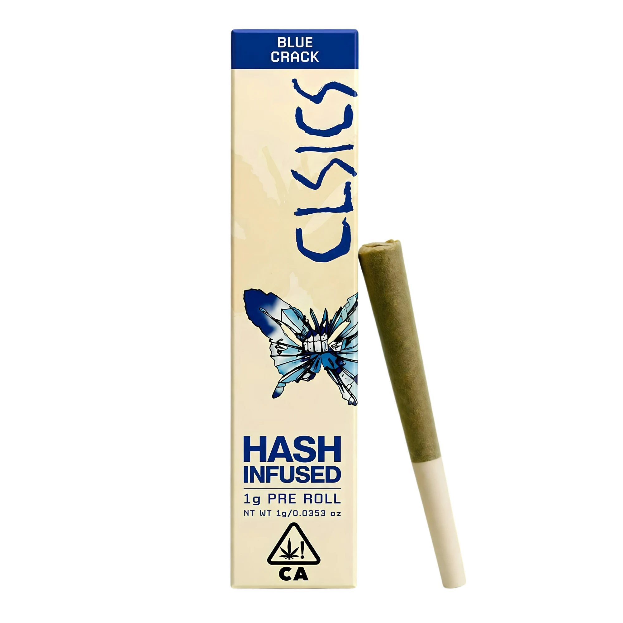 CLSICS - CLSICS | Blue Crack | Hash Infused Pre-Roll | [1g] | Sativa Main Image