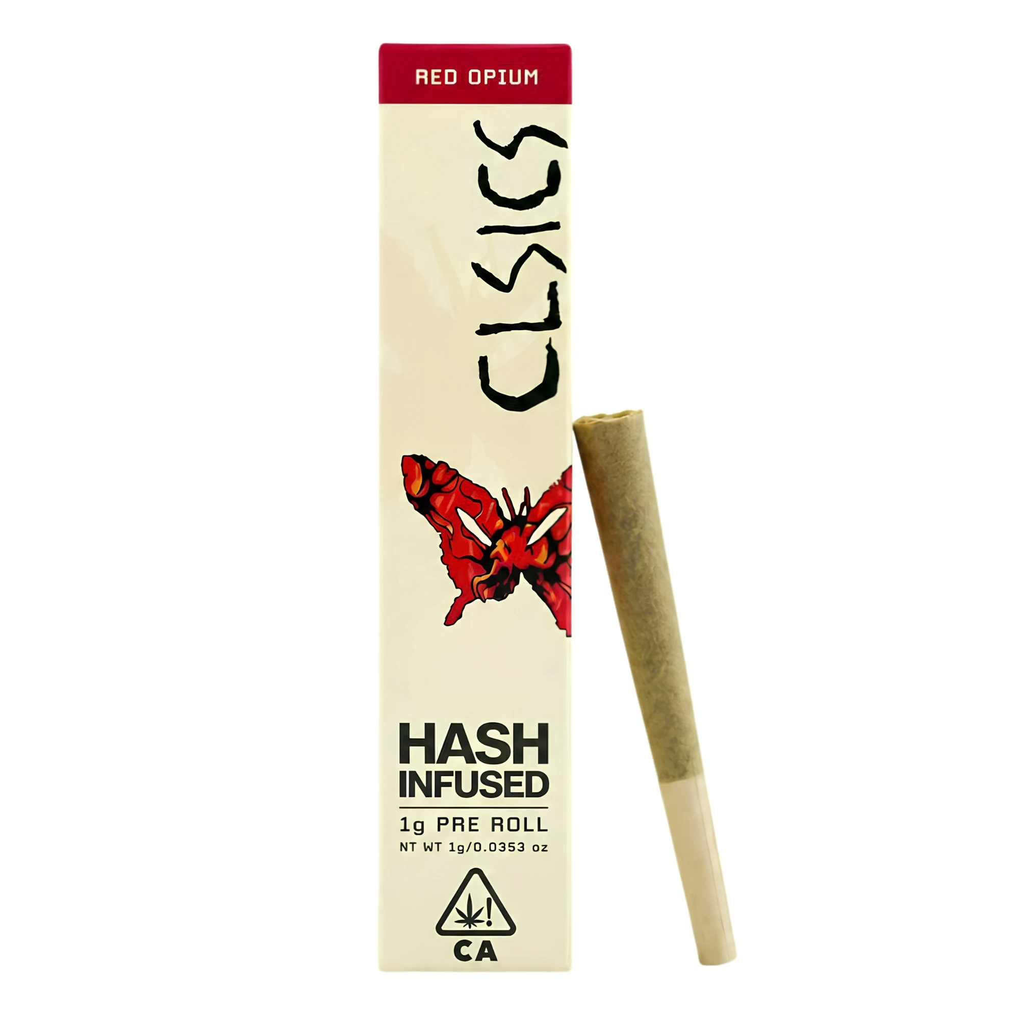CLSICS - CLSICS | Red Opium | Hash Infused Pre-Roll | [1g] | Indica Main Image
